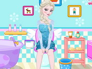 Play Elsa Toilet Decoration