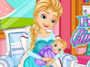 Play Frozen Elsa Gives Birth