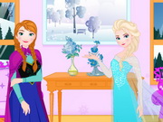 Play Frozen Elsa Washing Clothes For Anna