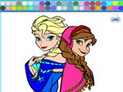 Play Frozen Fever Coloring