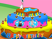 Play Frozen Olaf Birthday Cake