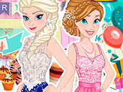 Play Frozen Sisters Birthday Party 2