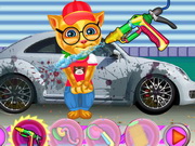 Play Ginger Car Cleaning