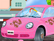 Play Hello Kitty Car Wash And Repair
