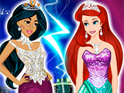 Play Jasmin VS Ariel Fashion Battle
