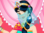 Play Jasmine Wedding Dressup