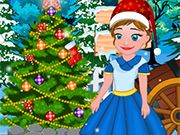 Play Little Anna Christmas Cleaning