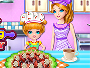 Play Little Chef Cooking with Mommy