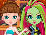 Play Monster High Venus Mcflytrap Makeup
