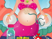 Play Pregnant Mermaid Baby Care