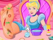 Play Princess Cinderella Foot Care