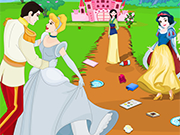 Play Princess Cinderella Wedding Cleaning