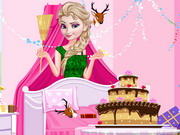 Play Princess Elsa Birthday Cleaning
