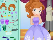 Play Princess Sofia Birthday Dress