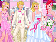 Play Princesses at Barbie's Wedding
