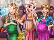 Play Princesses Pregnant Selfie