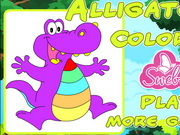 Play Proud Alligator Coloring