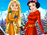 Play Rapunzel And Snow White Winter Holiday