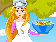 Play Rapunzel Cooking Winter Fruit Salad