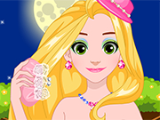 Play Rapunzel Glittery Makeover