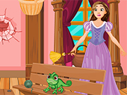 Play Rapunzel House Cleaning And Makeover