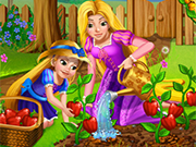Play Rapunzel Mommy Gardening