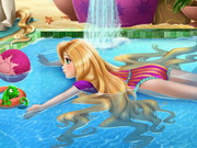Play Rapunzel Swimming Pool