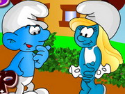 Play Smurfs Couple Dressup