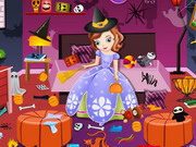 Play Sofia Halloween House Cleaning