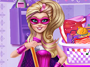 Play Super Barbie Housekeeping