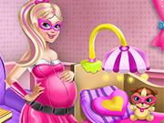 Play Super Barbie Maternity Deco