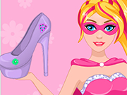 Play Super Barbie Shoes Design