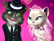 Play Talking Tom and Angela Wedding Party