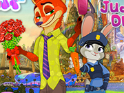 Play Zootopia Judy and Nick Dress Up