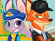 Zootopia Nick And Judy Dressup